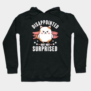 Sarcasm Funny Disappointed not Surprised Hoodie